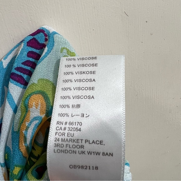 Anthropologie Maeve Frankie Off Shoulder Blouse Multicolor Floral Size XS - Picture 7 of 9